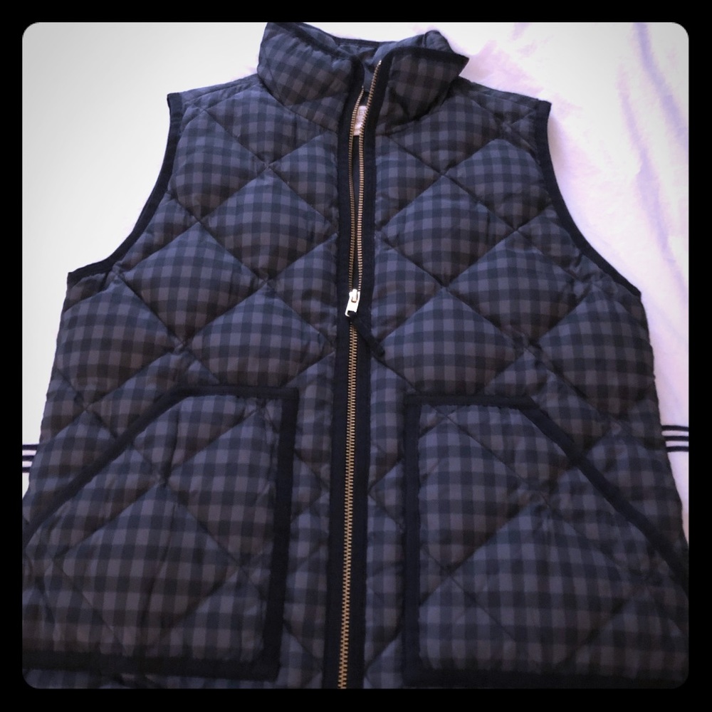 JCrew Factory quilted puffer vest